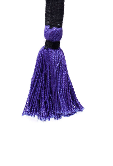 Naomi Prussian Blue Tassels Thread Earrings